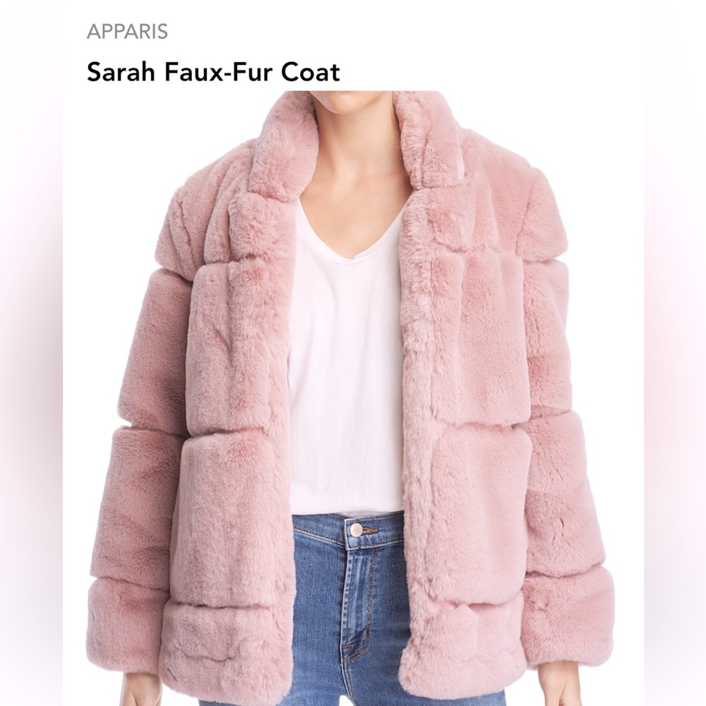 Apparis
Sarah Faux-Fur Coat Size S